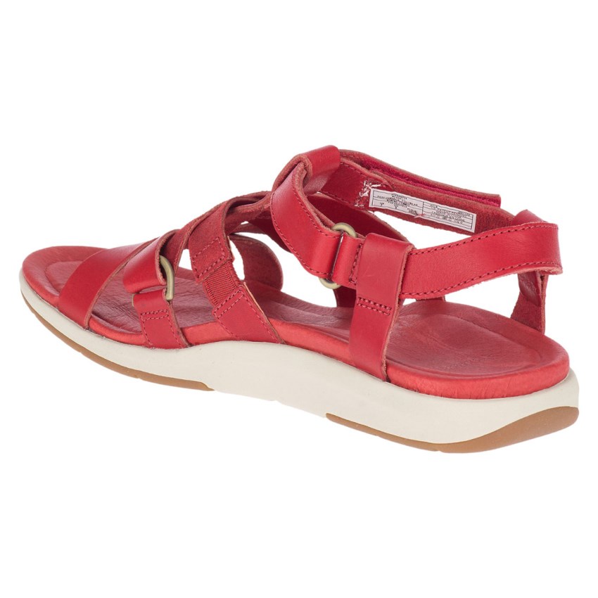 Sandales Merrell Kalari Shaw Strap Rouge Femme | O.Q.GYIO